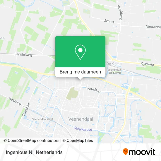 Ingenious.Nl kaart