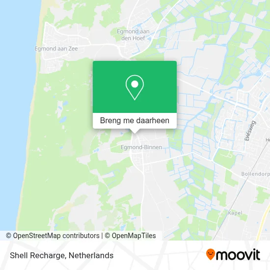 Shell Recharge kaart