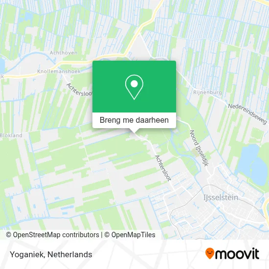 Yoganiek kaart