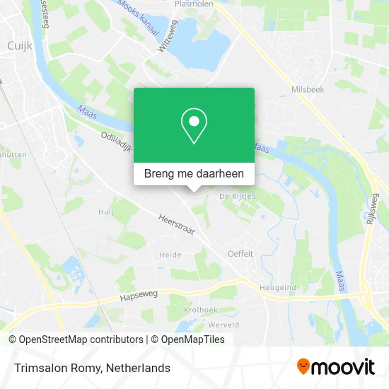 Trimsalon Romy kaart