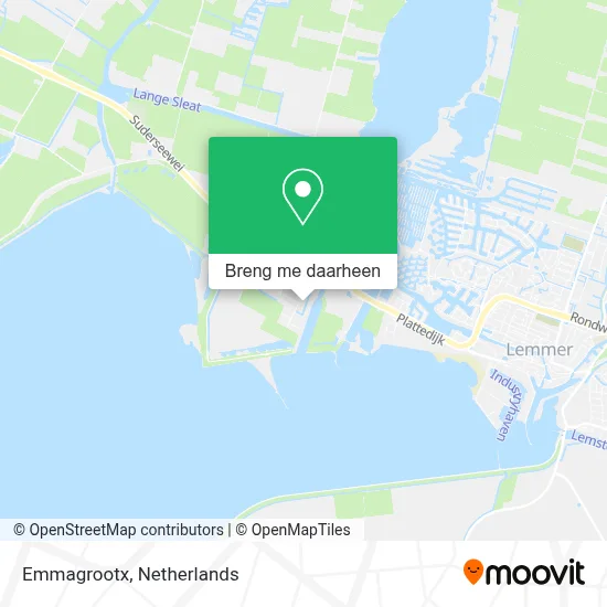 Emmagrootx kaart