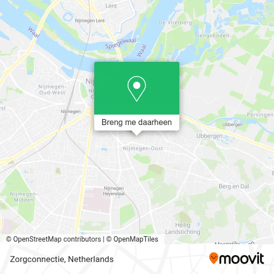 Zorgconnectie kaart