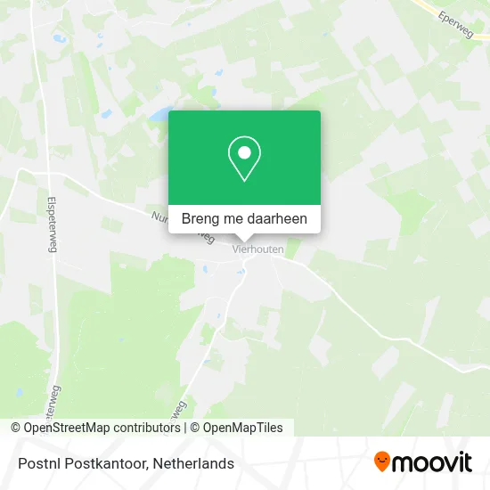 Postnl Postkantoor kaart