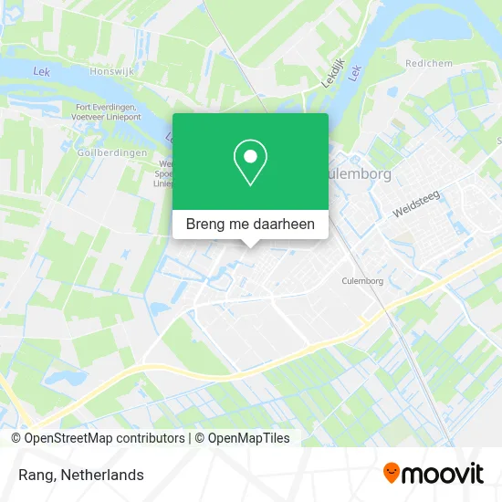 Rang kaart
