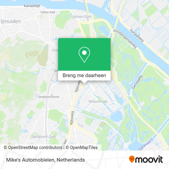 Mike's Automobielen kaart