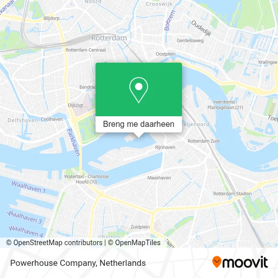 Powerhouse Company kaart