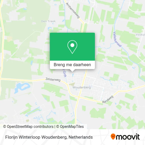 Florijn Winterloop Woudenberg kaart