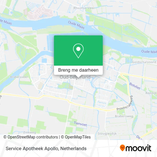 Service Apotheek Apollo kaart