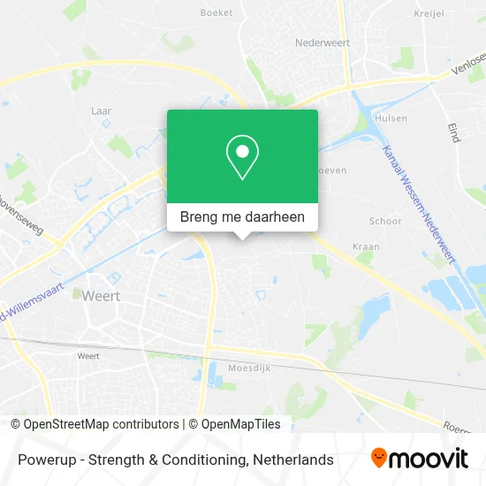 Powerup - Strength & Conditioning kaart