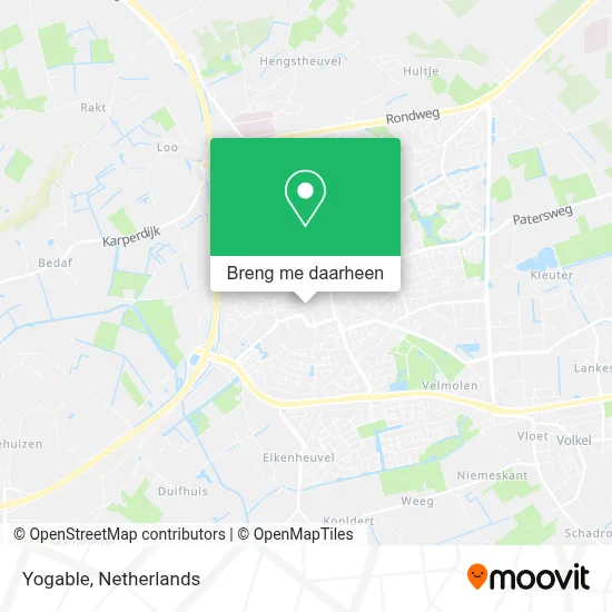 Yogable kaart