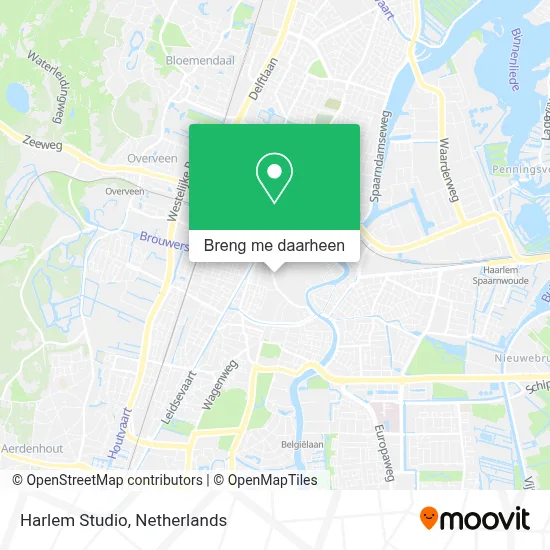 Harlem Studio kaart
