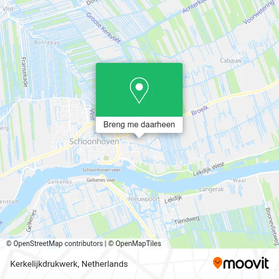 Kerkelijkdrukwerk kaart