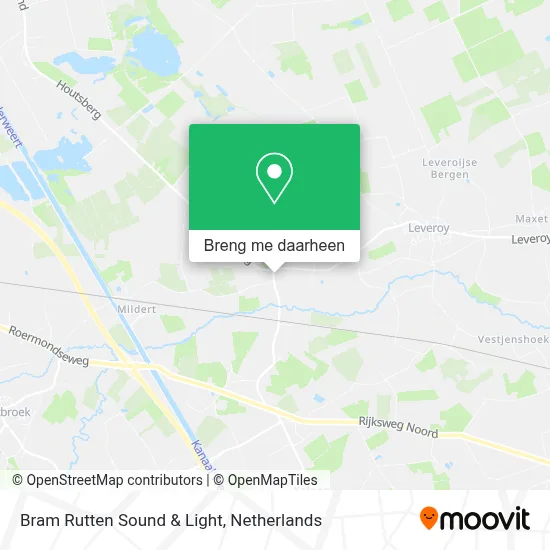 Bram Rutten Sound & Light kaart
