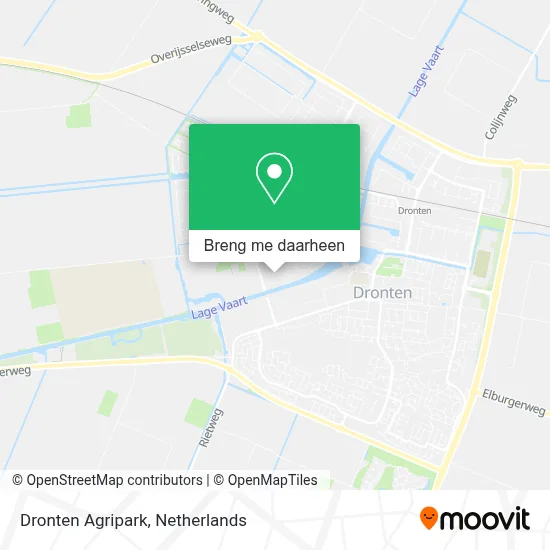 Dronten Agripark kaart