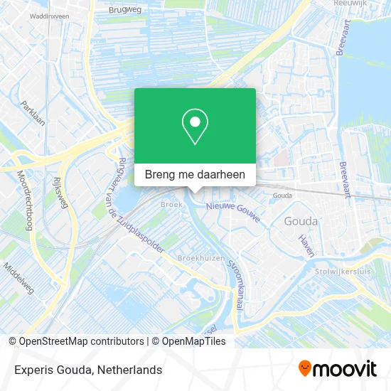 Experis Gouda kaart