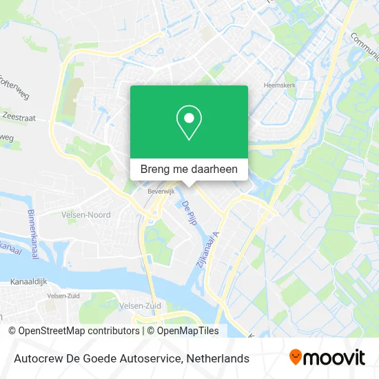 Autocrew De Goede Autoservice kaart