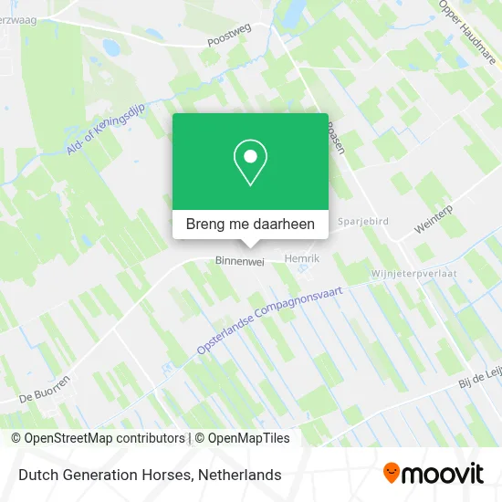 Dutch Generation Horses kaart