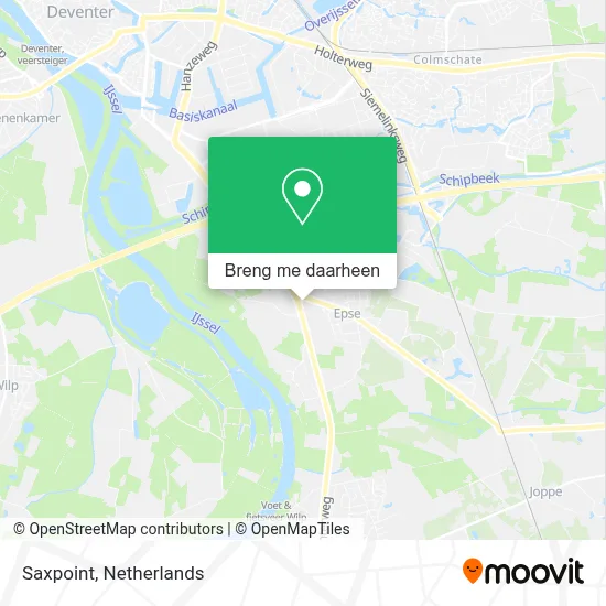Saxpoint kaart