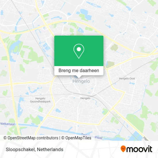 Sloopschakel kaart