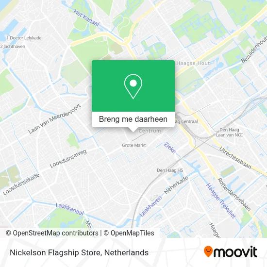 Nickelson Flagship Store kaart