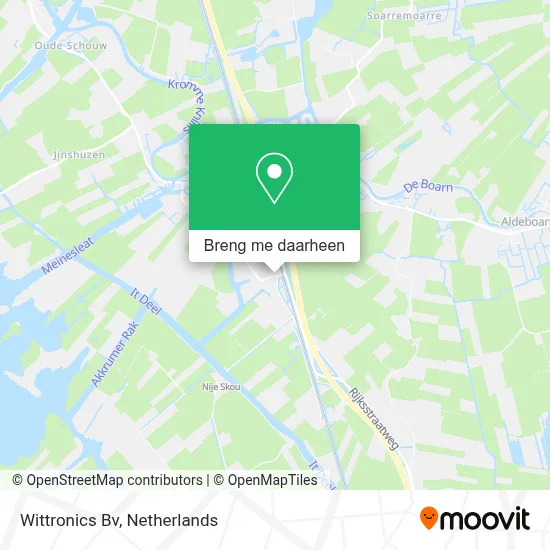 Wittronics Bv kaart