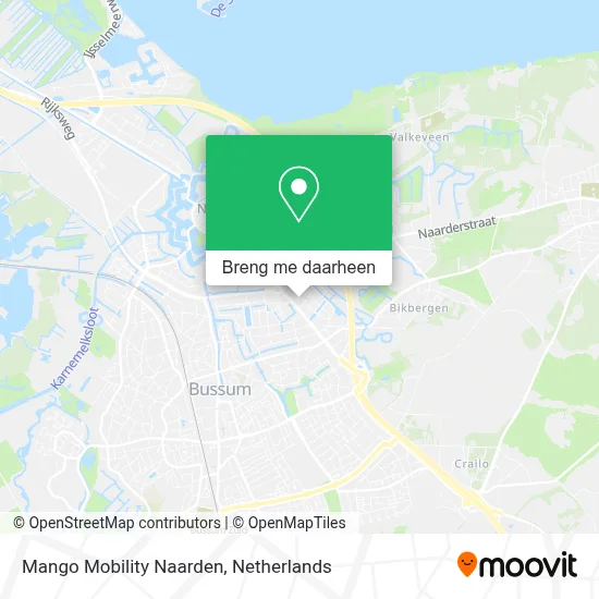 Mango Mobility Naarden kaart