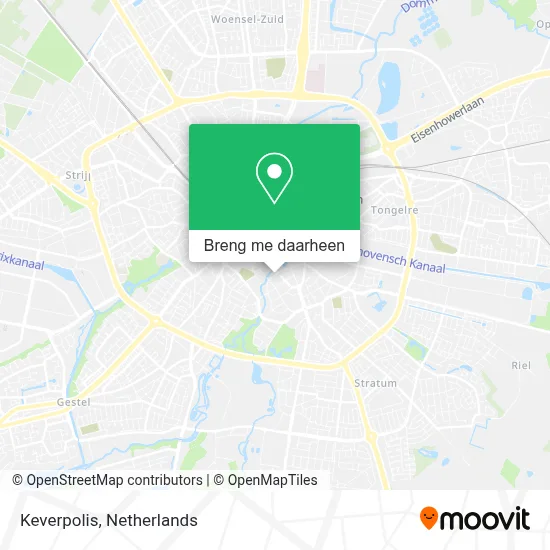 Keverpolis kaart