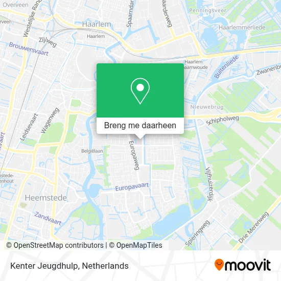 Kenter Jeugdhulp kaart