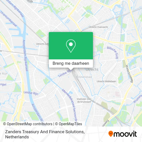 Zanders Treasury And Finance Solutions kaart
