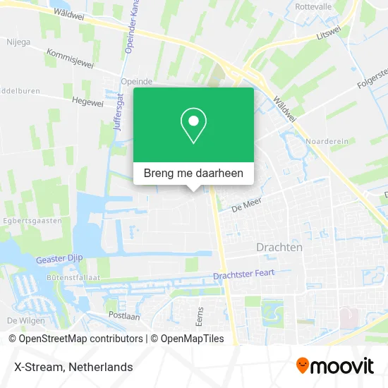 X-Stream kaart