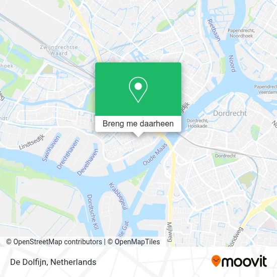 De Dolfijn kaart