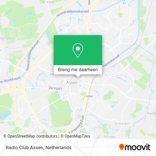 Radio Club Assen kaart