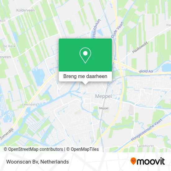 Woonscan Bv kaart