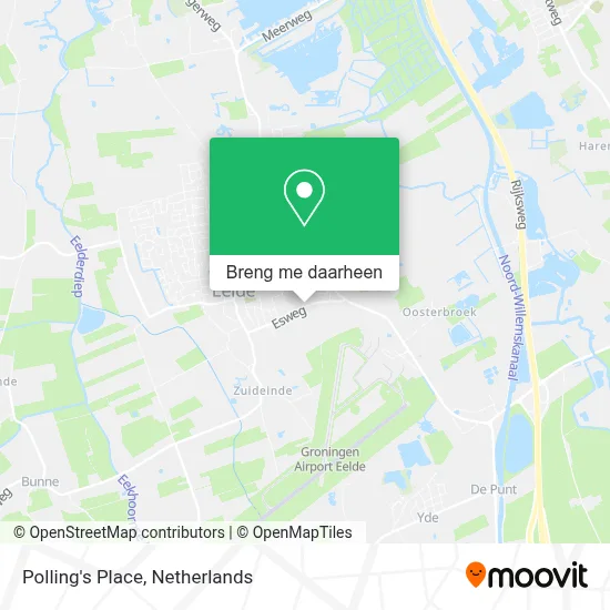 Polling's Place kaart