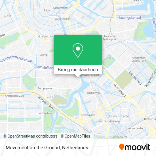 Movement on the Ground kaart