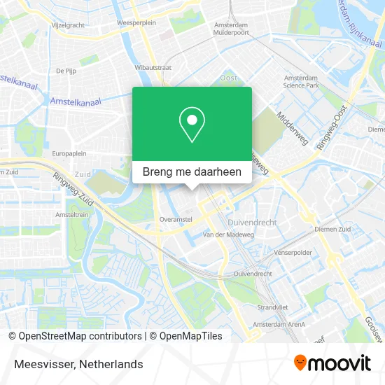 Meesvisser kaart