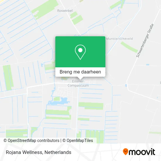 Rojana Wellness kaart