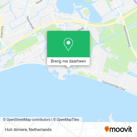 Holi Almere kaart