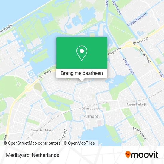 Mediayard kaart