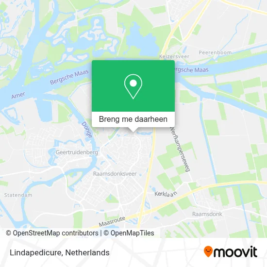 Lindapedicure kaart