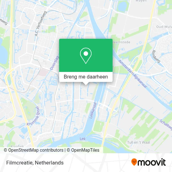 Filmcreatie kaart