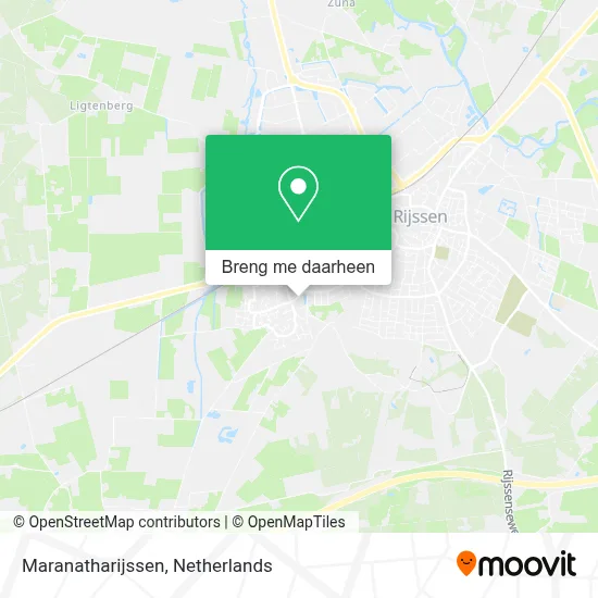 Maranatharijssen kaart