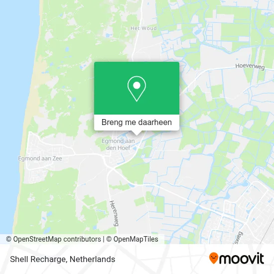 Shell Recharge kaart