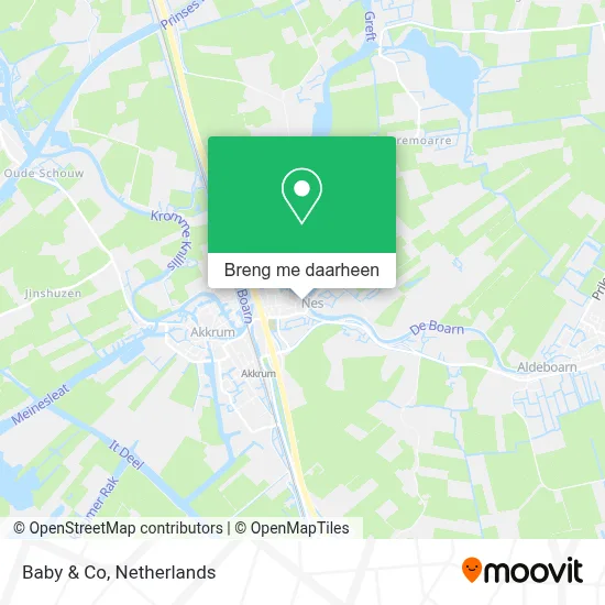 Baby & Co kaart