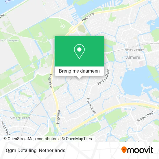 Qgm Detailing kaart