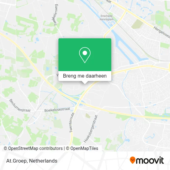 At.Groep kaart