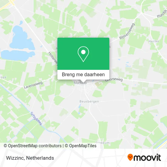 Wizzinc kaart