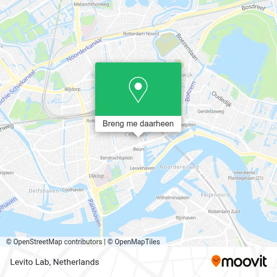 Levito Lab kaart