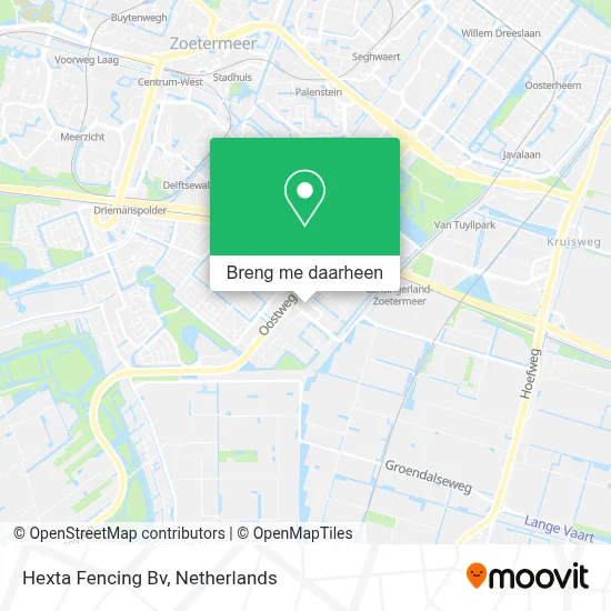 Hexta Fencing Bv kaart