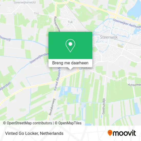 Vinted Go Locker kaart
